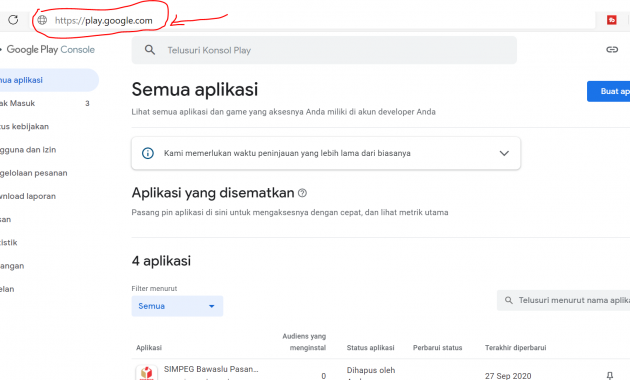 Cara Update Aplikasi Google Play